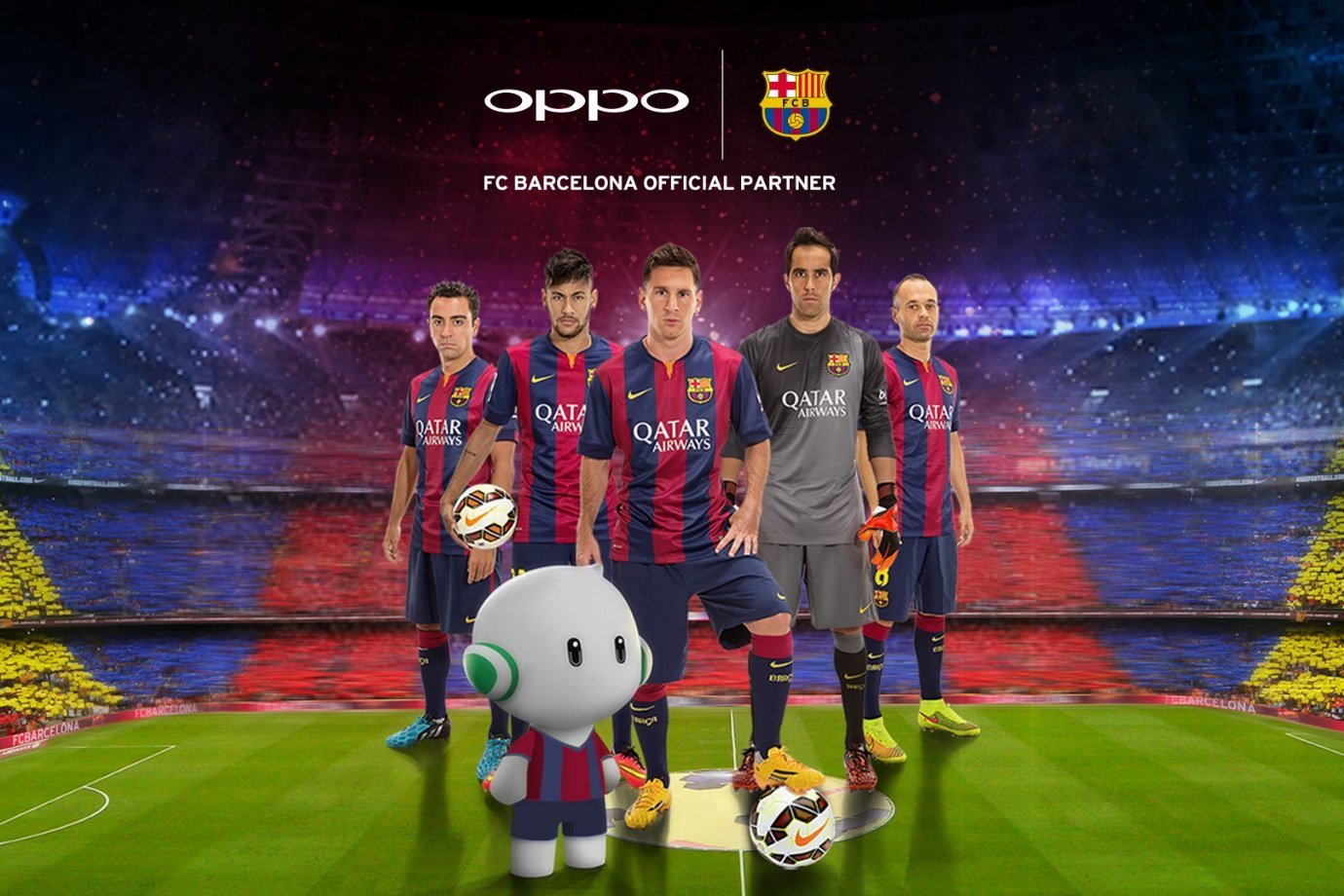 OPPO trở thành nhà tài trợ cho Barca