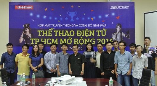 Thể thao điện tử TP.HCM mở rộng 2016
