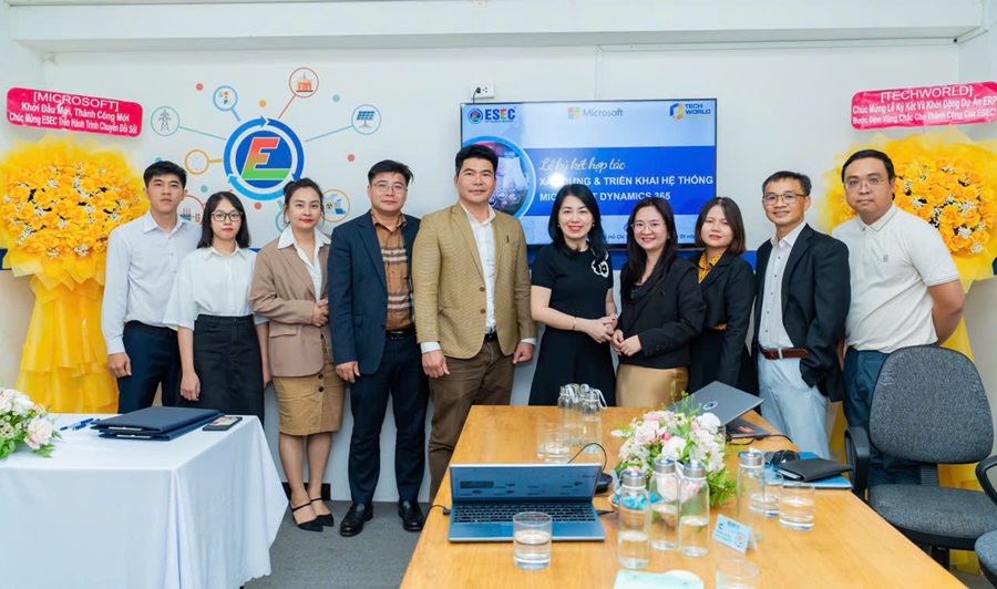 ESEC Group hợp tác Techworld Solutions Vietnam triển khai ERP Microsoft ...