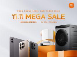 Xiaomi 11.11 Mega Sale bùng nổ với ưu đãi lên đến 20% toàn hệ sinh thái